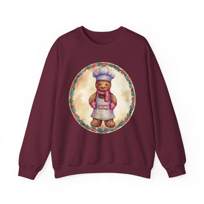 Gingerbread Baker Unisex Heavy Blend™ Crewneck Sweatshirt