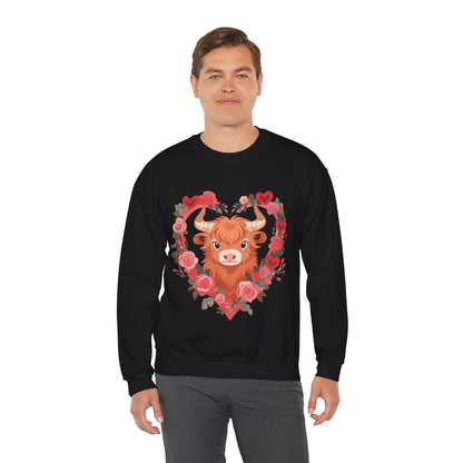 Moo Moo Love Unisex Heavy Blend™ Crewneck Sweatshirt