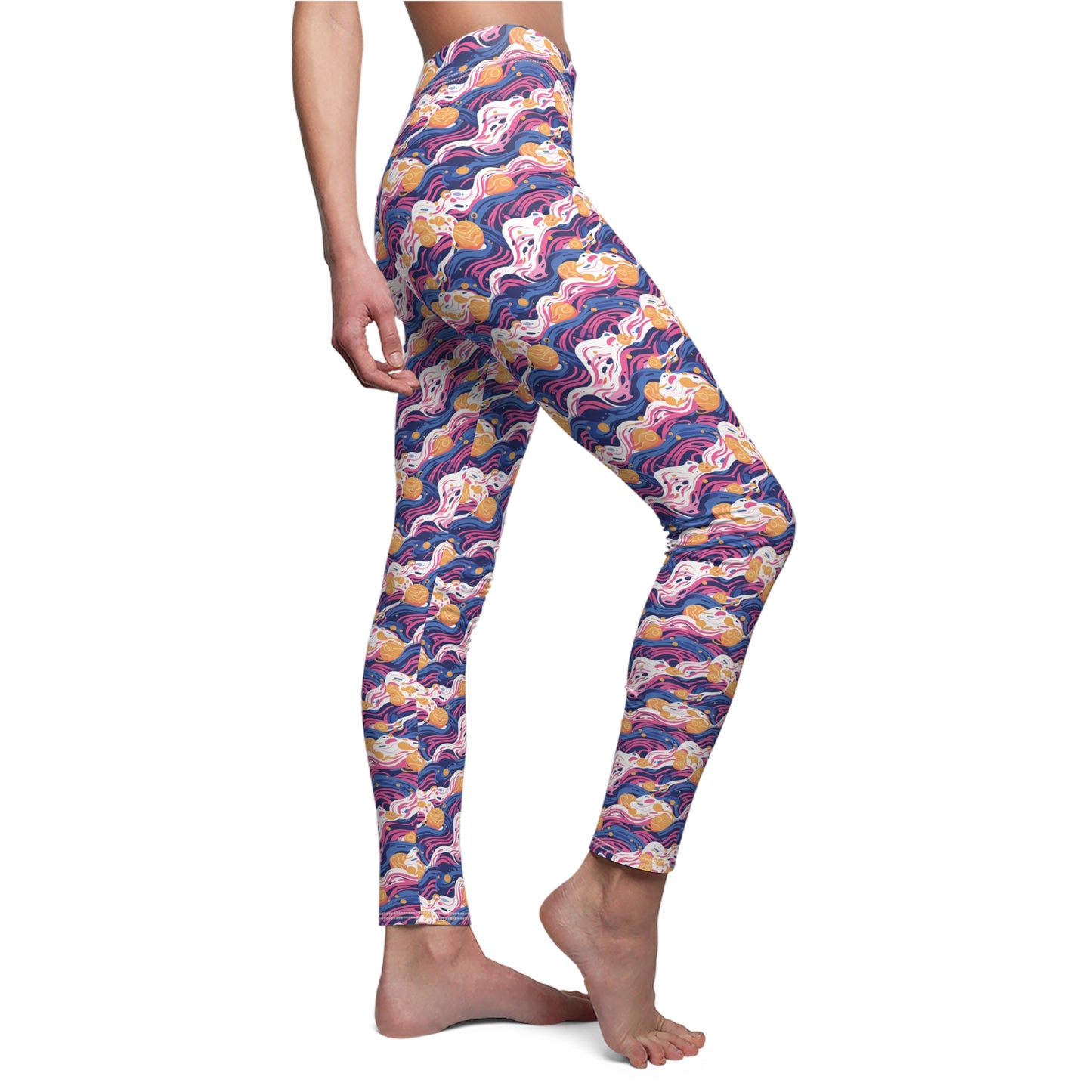 Sghetti Women's Cut & Sew Casual Leggings (AOP)