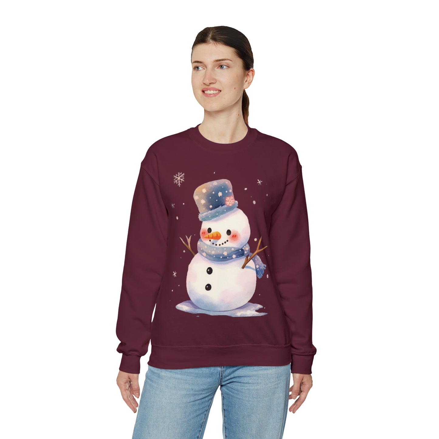 Snowman Unisex Heavy Blend™ Crewneck Sweatshirt