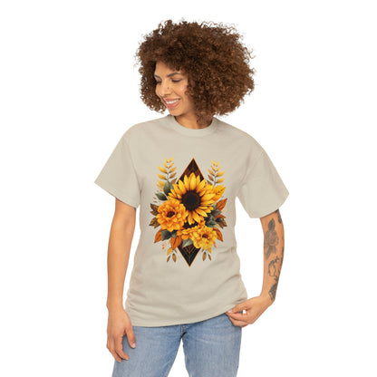 Sunflowers Unisex Heavy Cotton Tee