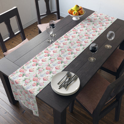 Pastel Ornaments Table Runner (Cotton, Poly)