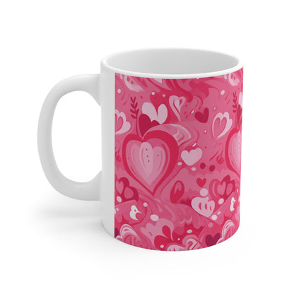 Lovey Dovey Ceramic Mug 11oz
