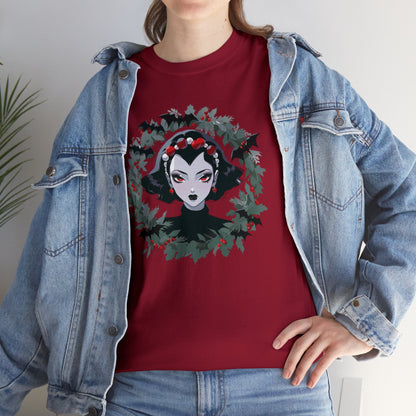 Vampire Wreath Unisex Heavy Cotton Tee