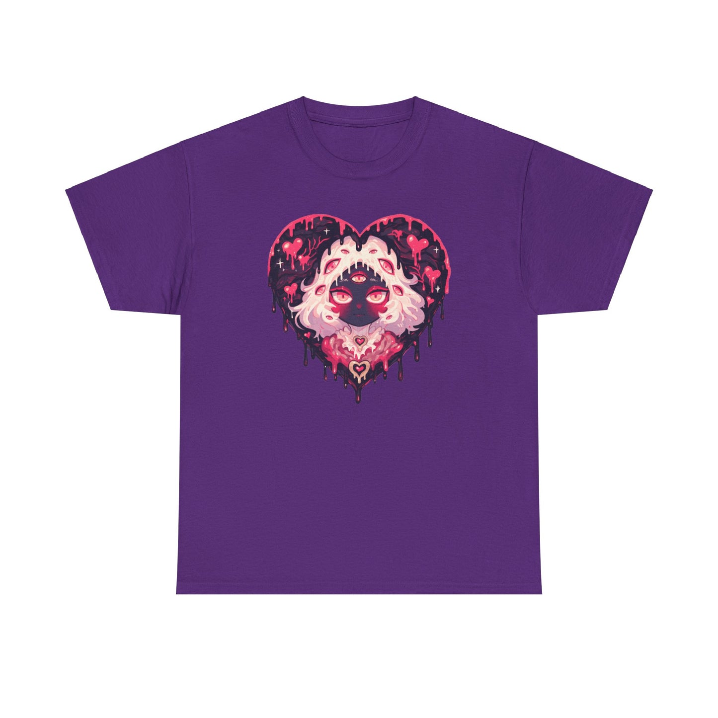 Melty Heart Unisex Heavy Cotton Tee