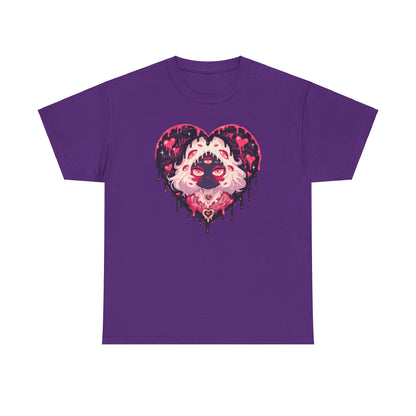 Melty Heart Unisex Heavy Cotton Tee