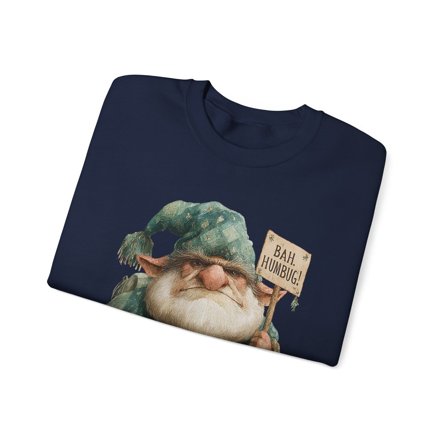 Grumpy Elf Unisex Heavy Blend™ Crewneck Sweatshirt