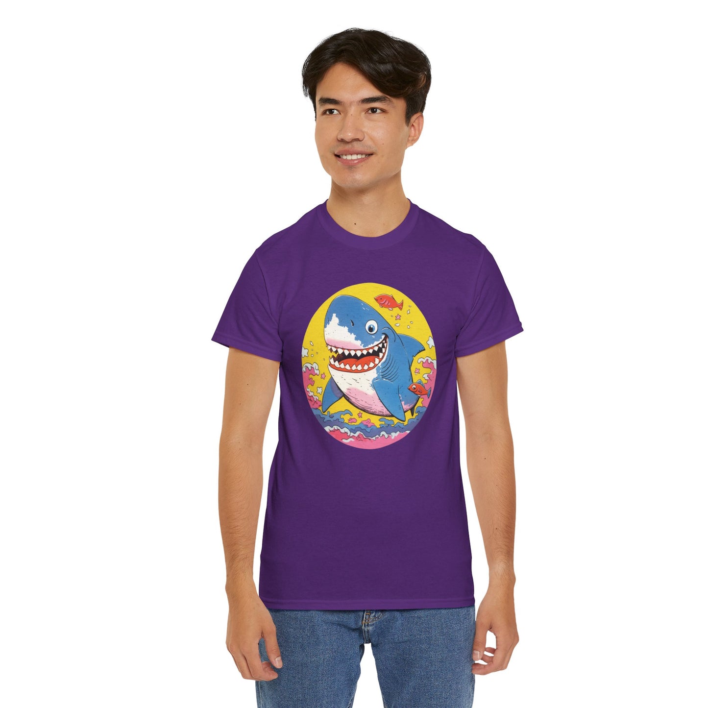 Shark Unisex Heavy Cotton Tee