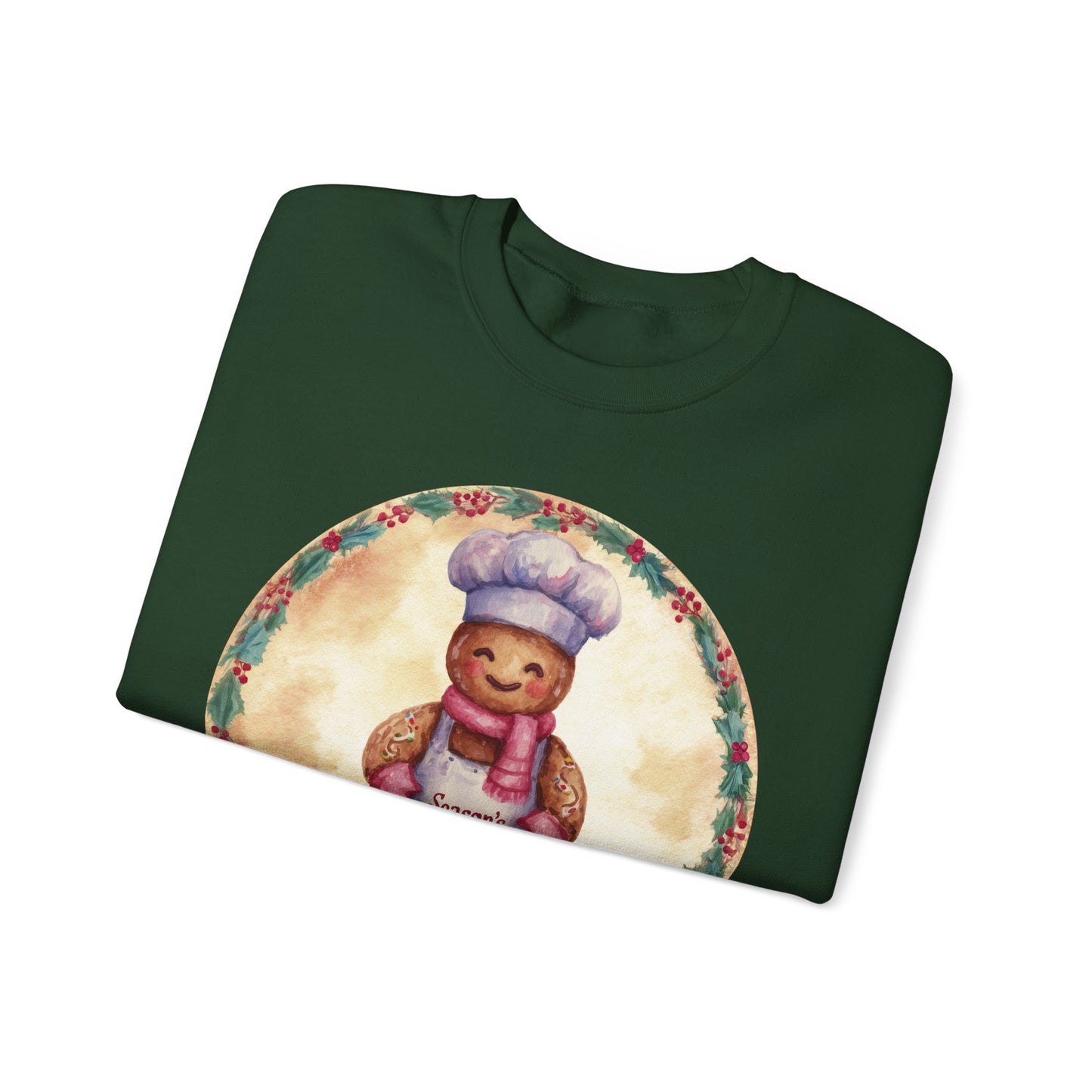 Gingerbread Baker Unisex Heavy Blend™ Crewneck Sweatshirt