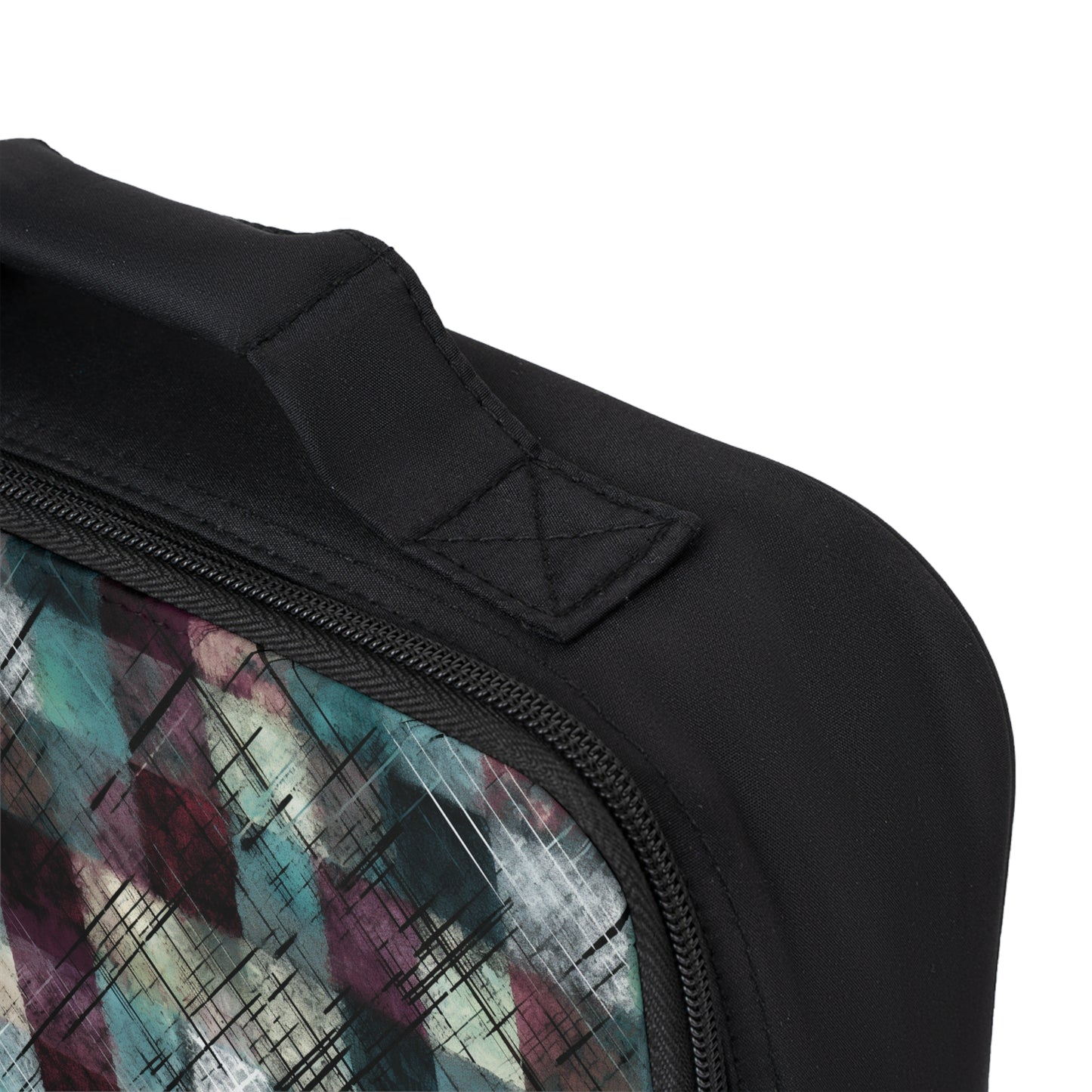 Grunge Plaid Lunch Bag