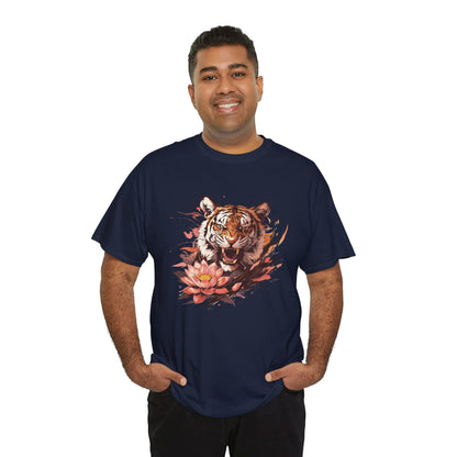 Lotus Tiger Unisex Heavy Cotton Tee