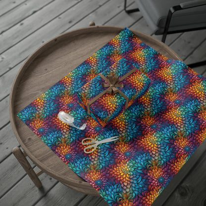 Rainbow Whirls Wrapping Papers