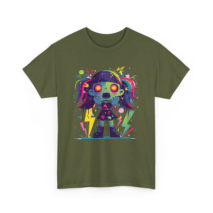 Electrified Zombie Unisex Heavy Cotton Tee