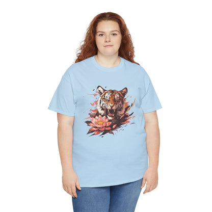 Lotus Tiger Unisex Heavy Cotton Tee