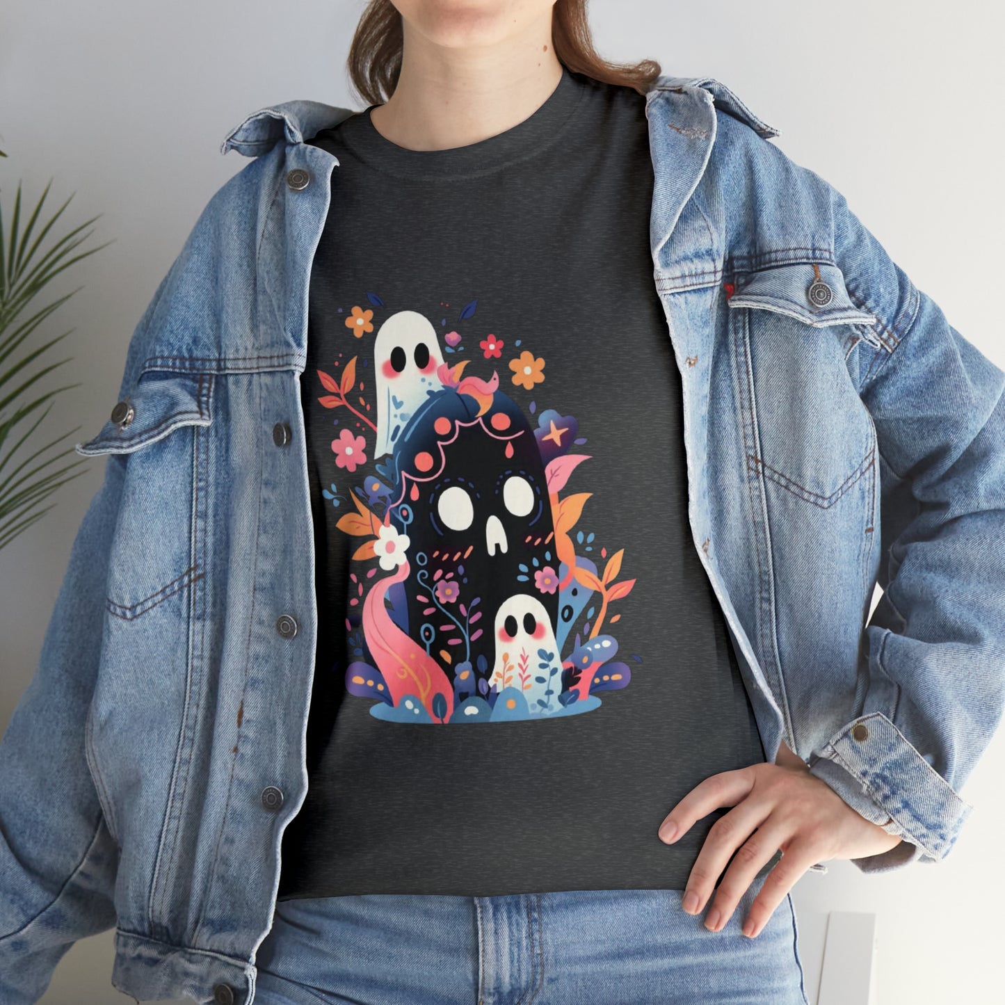 Ghosties Unisex Heavy Cotton Tee