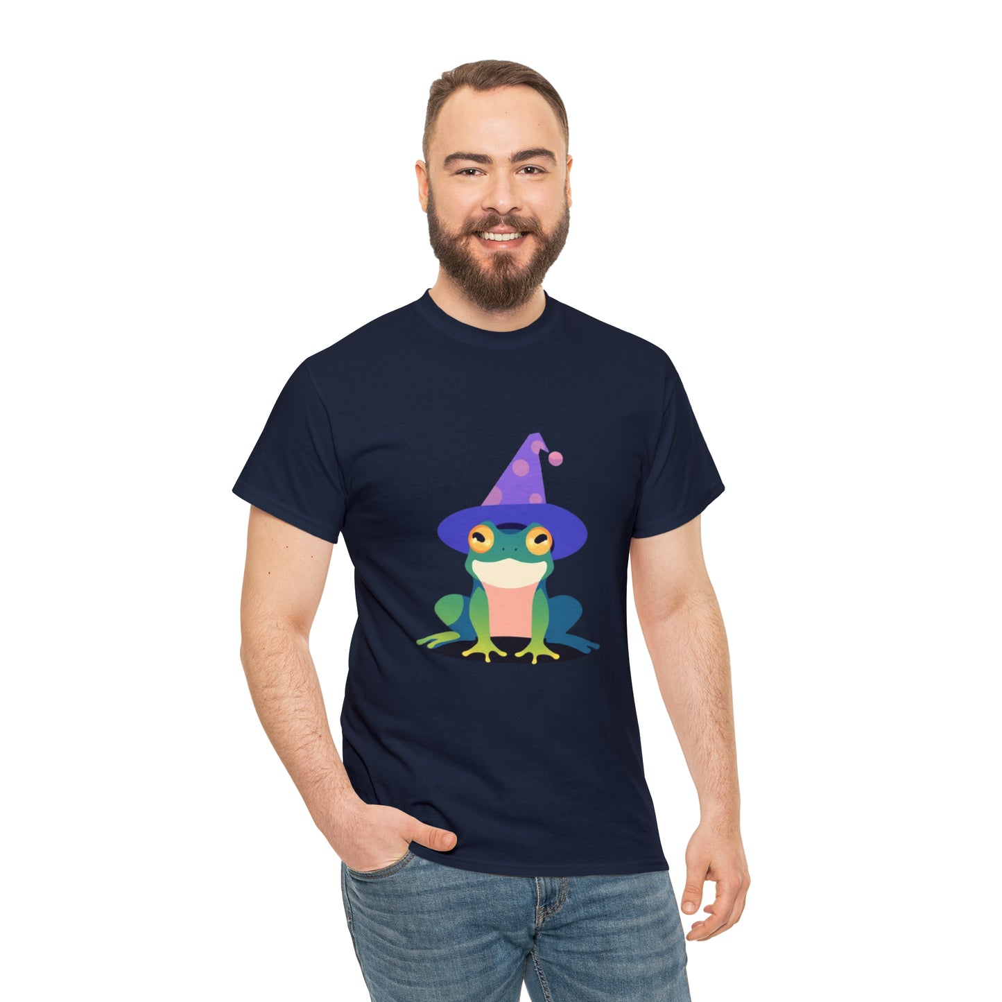 Wizard Frog Unisex Heavy Cotton Tee
