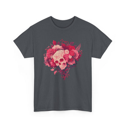 Skull Bouquet Unisex Heavy Cotton Tee