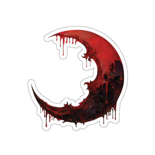 Blood Moon Die-Cut Stickers