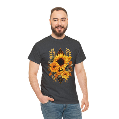 Sunflowers Unisex Heavy Cotton Tee