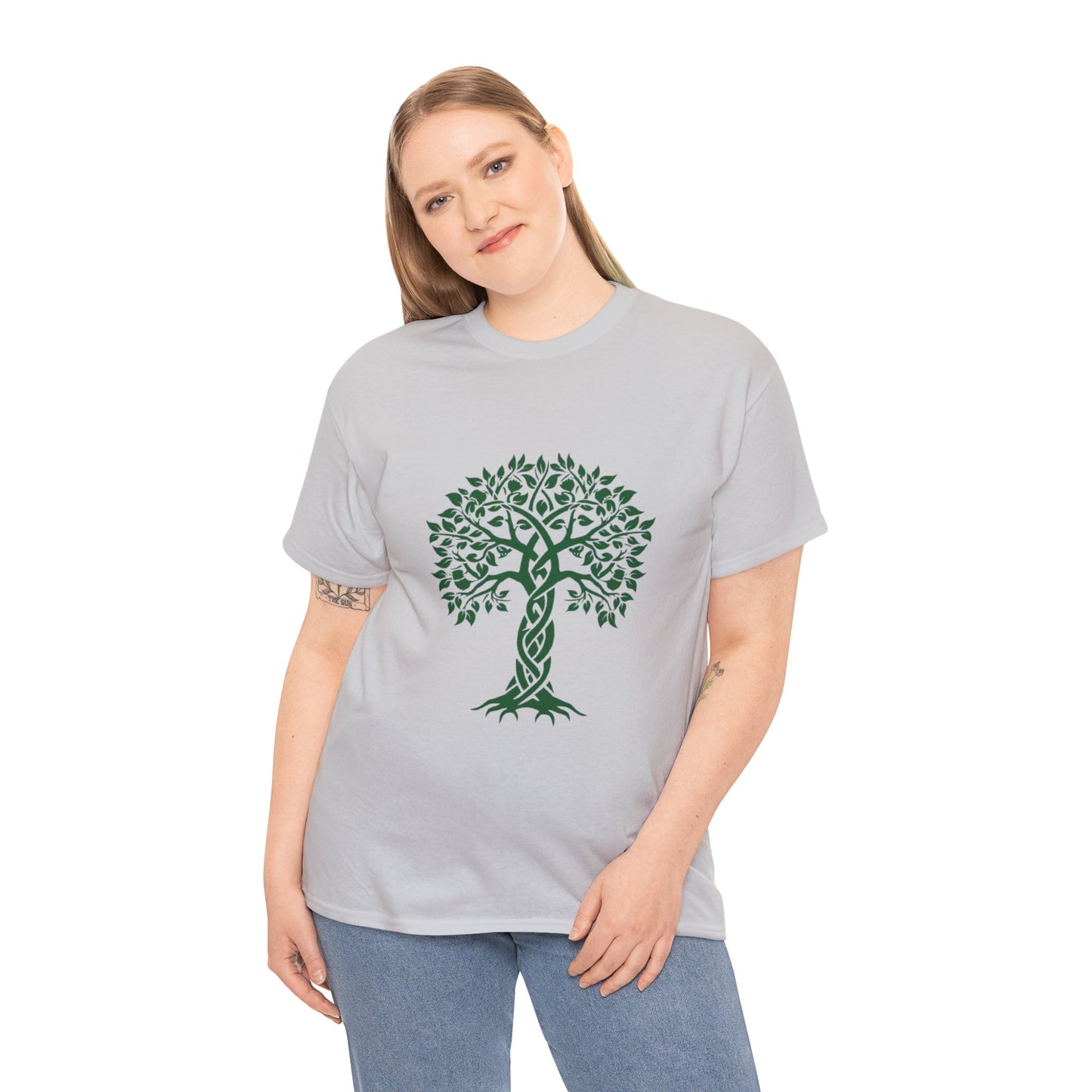 Celtic Tree Unisex Heavy Cotton Tee
