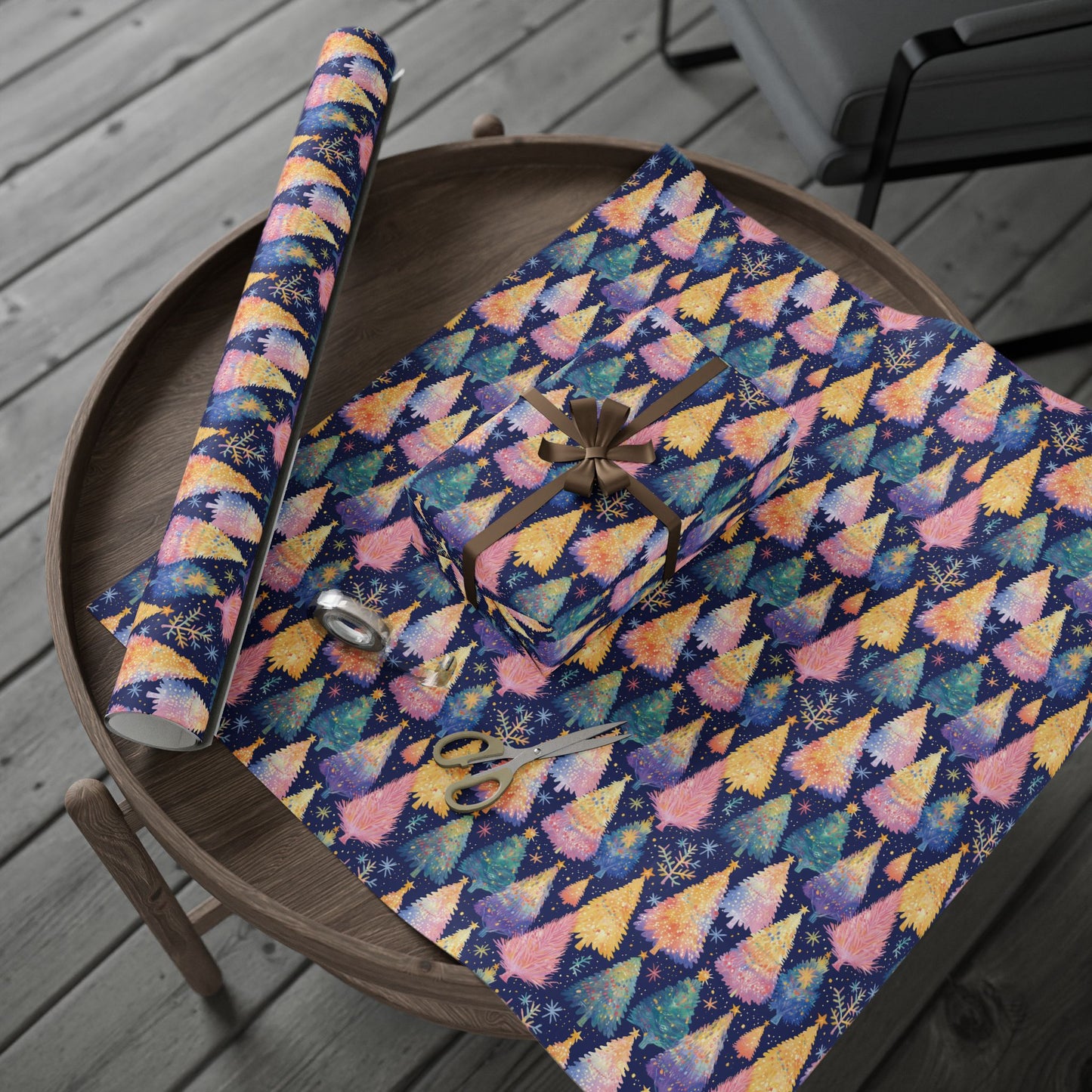 Whimsical Trees Wrapping Papers