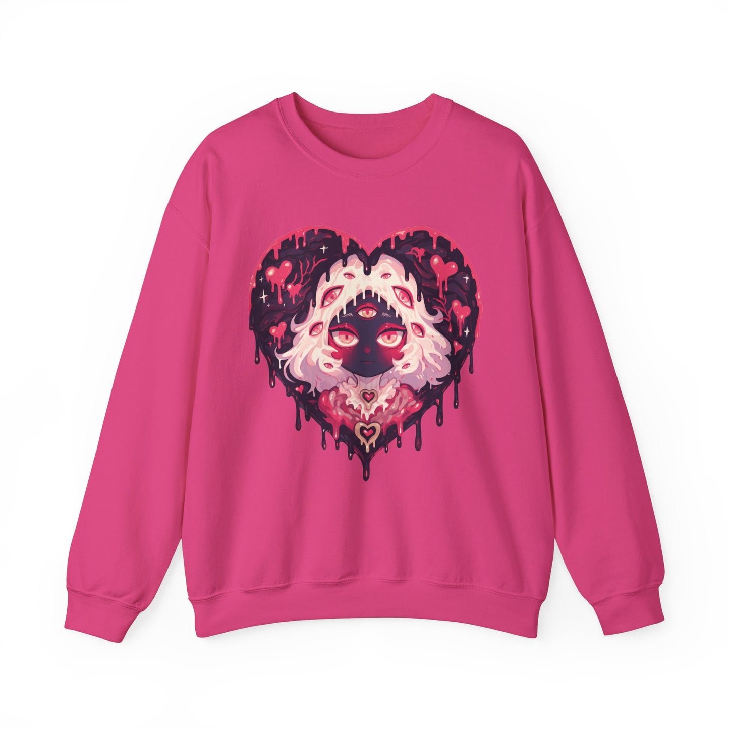 Melty Heart Unisex Heavy Blend™ Crewneck Sweatshirt
