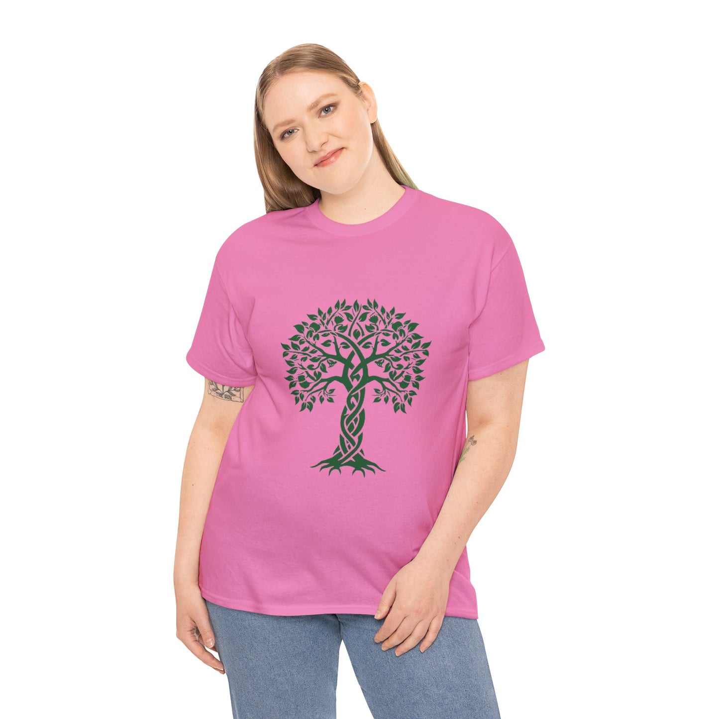 Celtic Tree Unisex Heavy Cotton Tee