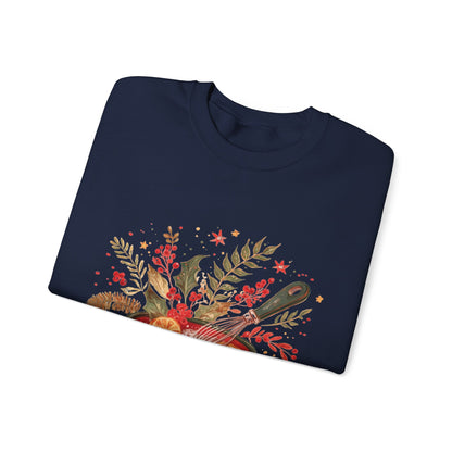 Season's Beatings (Baking) Unisex Heavy Blend™ Crewneck Sweatshirt