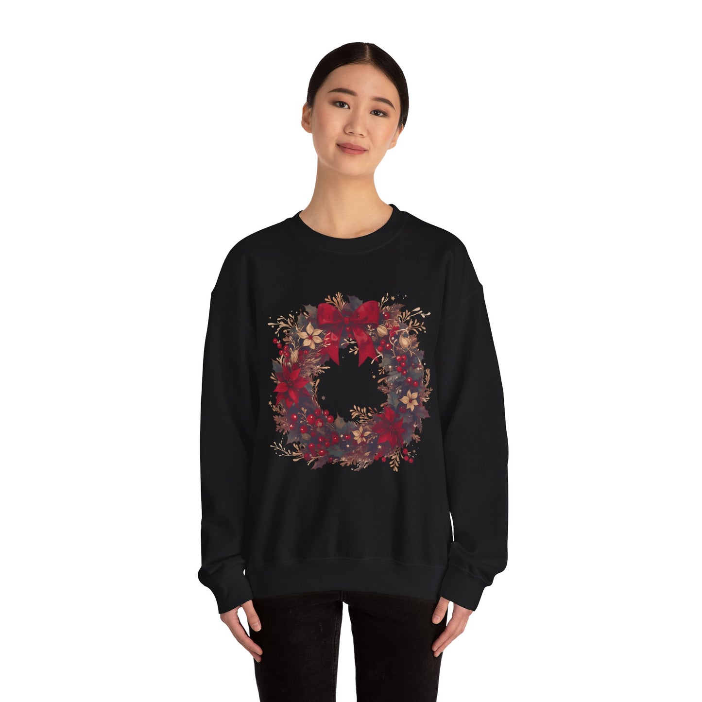 Wreath Unisex Heavy Blend™ Crewneck Sweatshirt