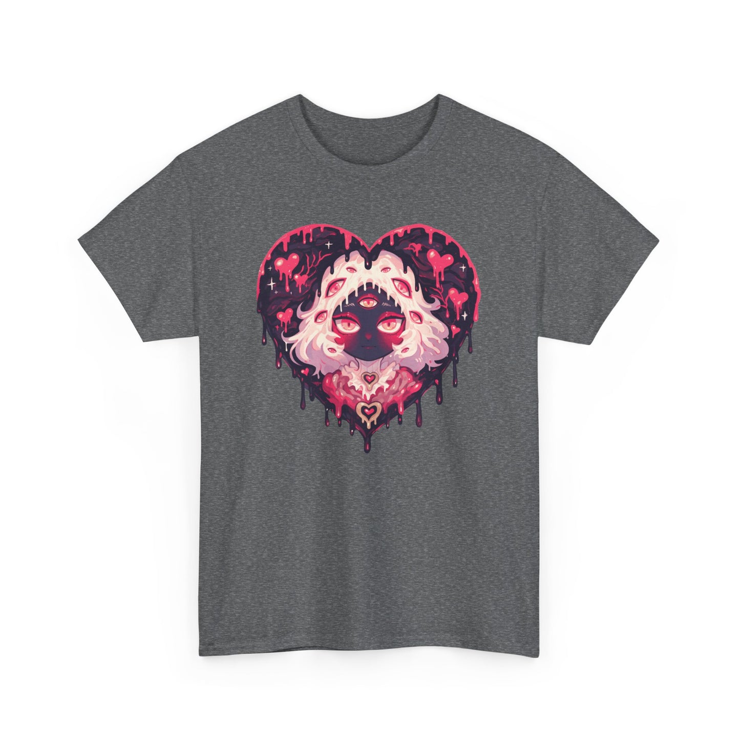 Melty Heart Unisex Heavy Cotton Tee