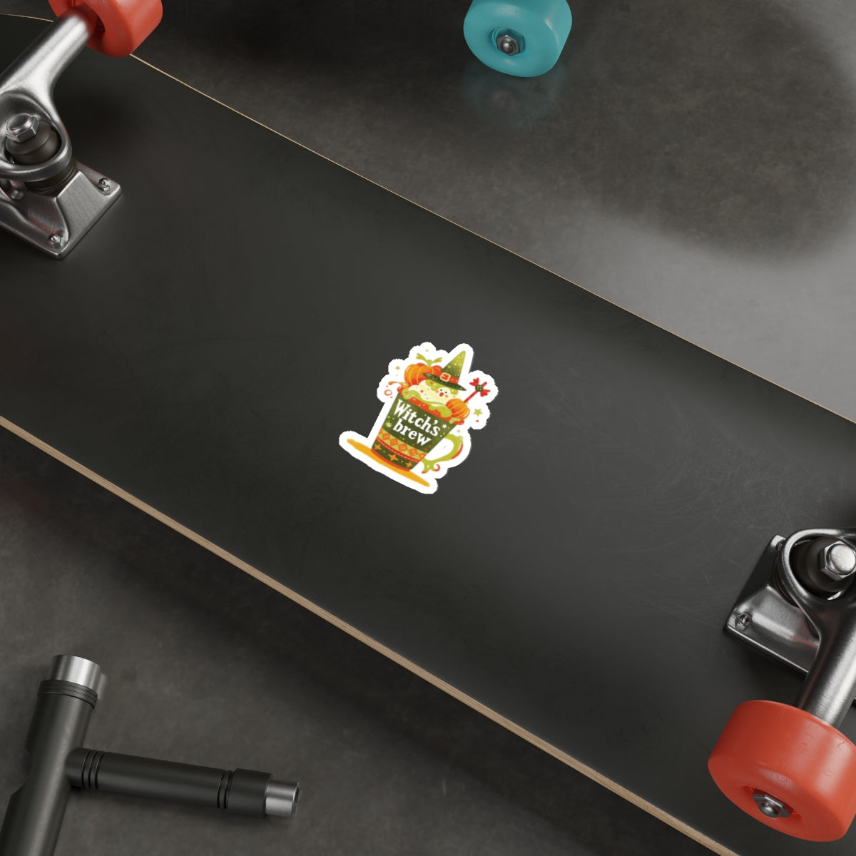 Witch's Brew Die-Cut Stickers