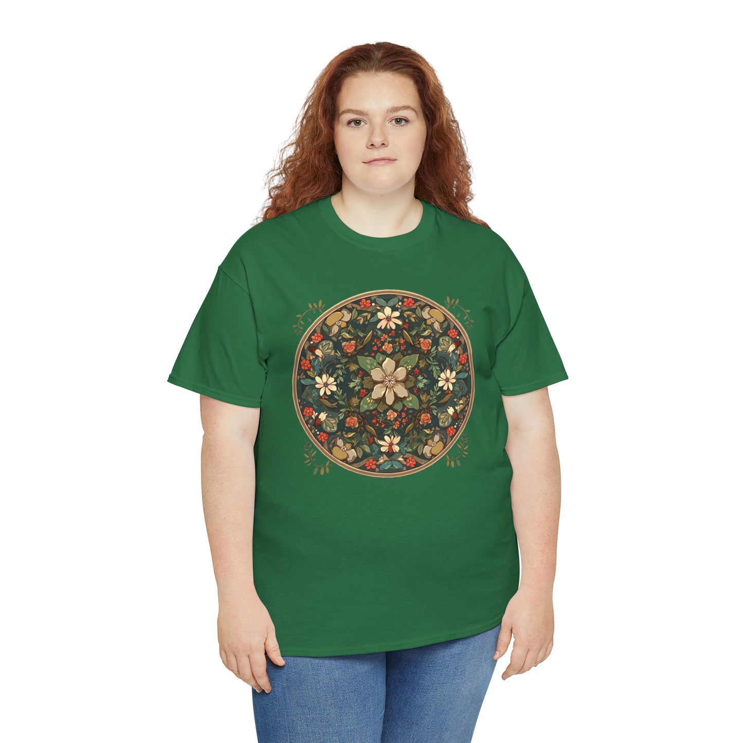Druidic Mandala Unisex Heavy Cotton Tee