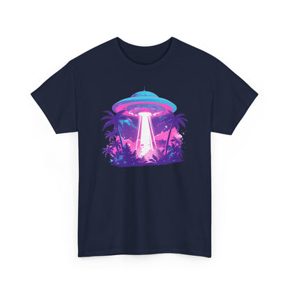 Tropical UFO Unisex Heavy Cotton Tee