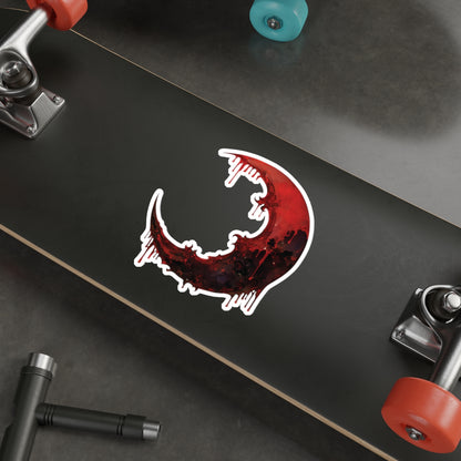Blood Moon Die-Cut Stickers