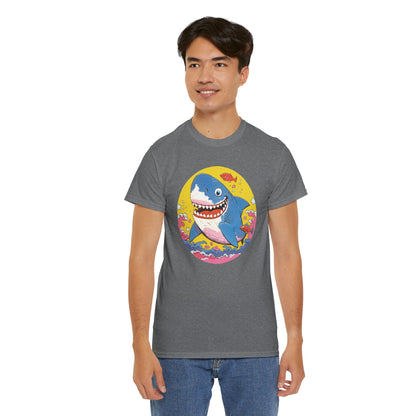 Shark Unisex Heavy Cotton Tee