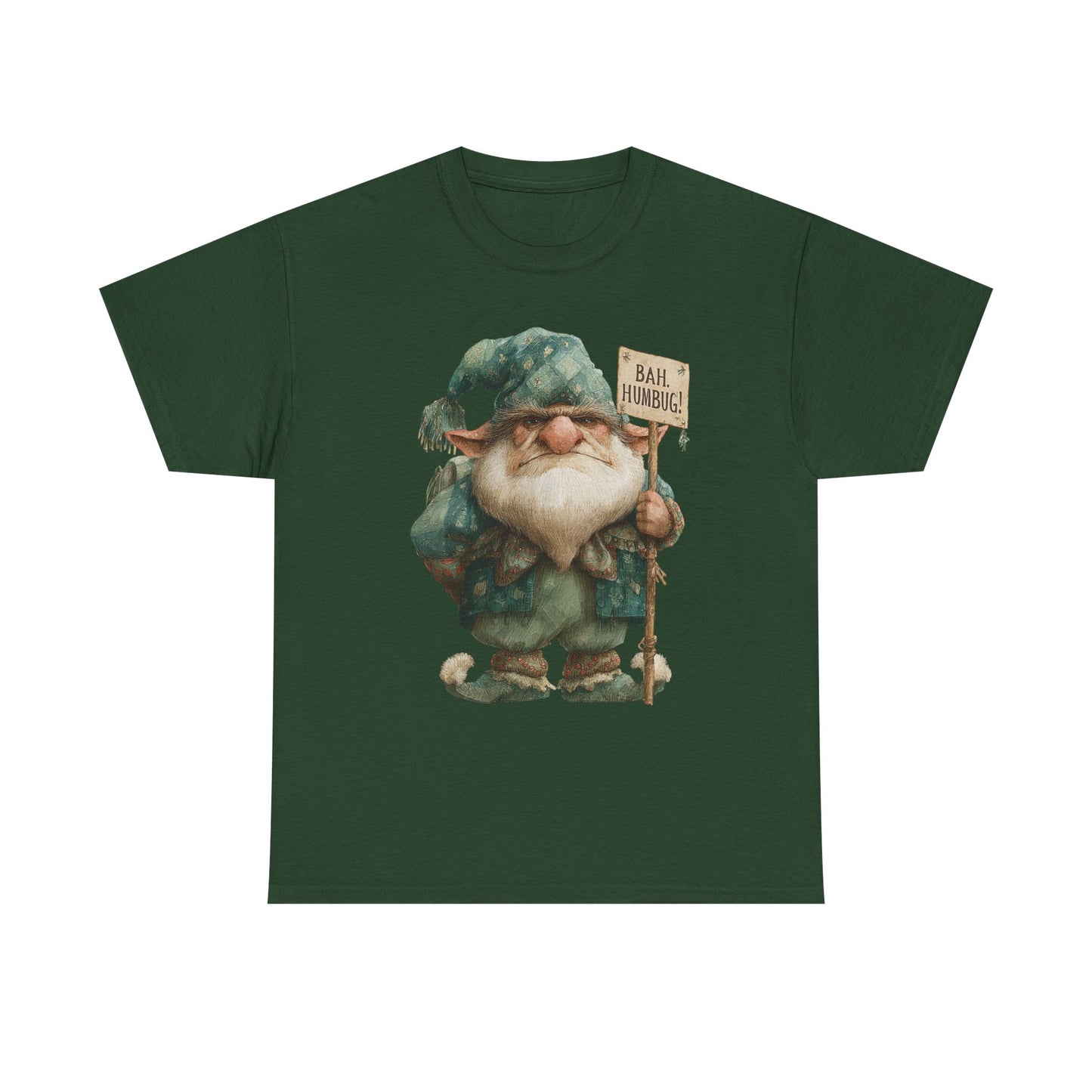 Grumpy Elf Unisex Heavy Cotton Tee