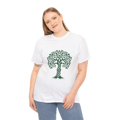 Celtic Tree Unisex Heavy Cotton Tee