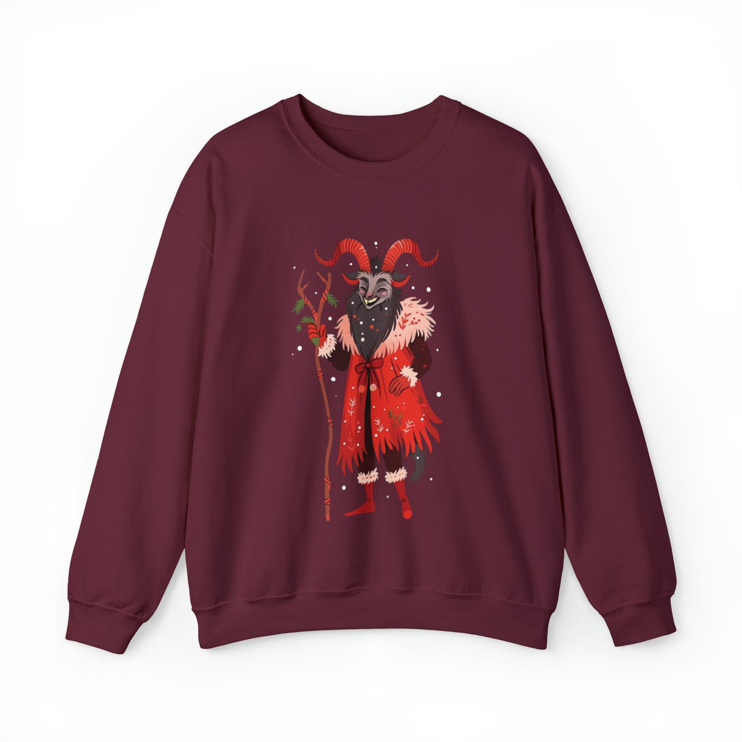 Merry Krampus Unisex Heavy Blend™ Crewneck Sweatshirt