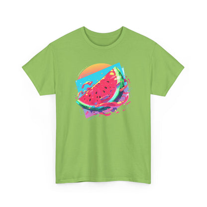 Summer Watermelon Unisex Heavy Cotton Tee