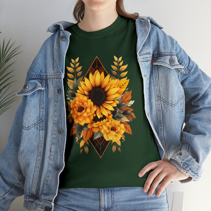 Sunflowers Unisex Heavy Cotton Tee