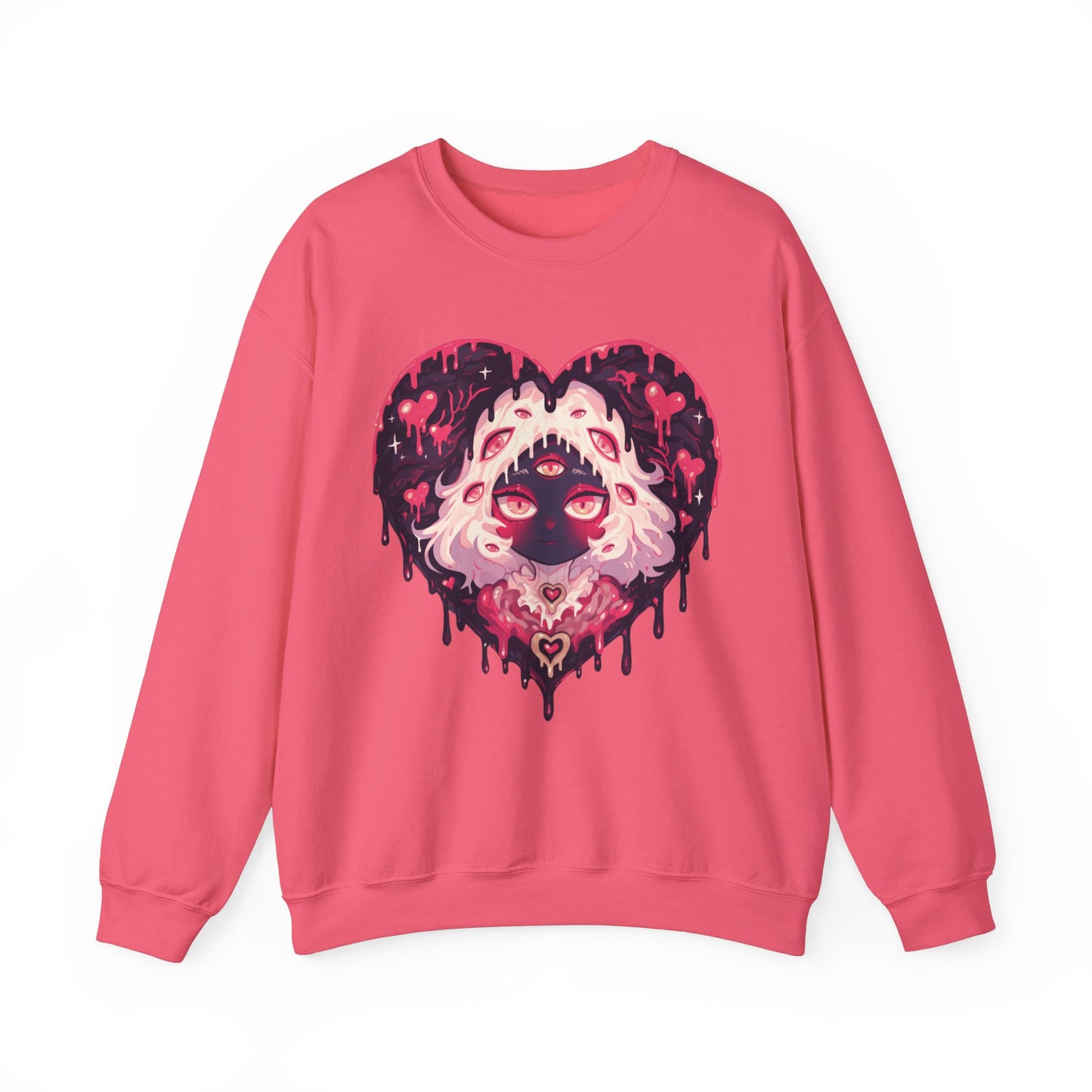 Melty Heart Unisex Heavy Blend™ Crewneck Sweatshirt
