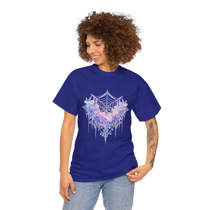 Web Heart Unisex Heavy Cotton Tee