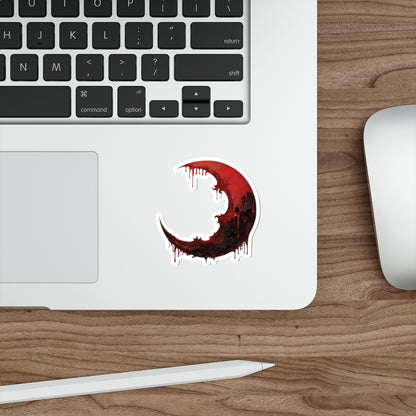 Blood Moon Die-Cut Stickers