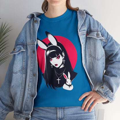 Vampire Bunny Unisex Heavy Cotton Tee
