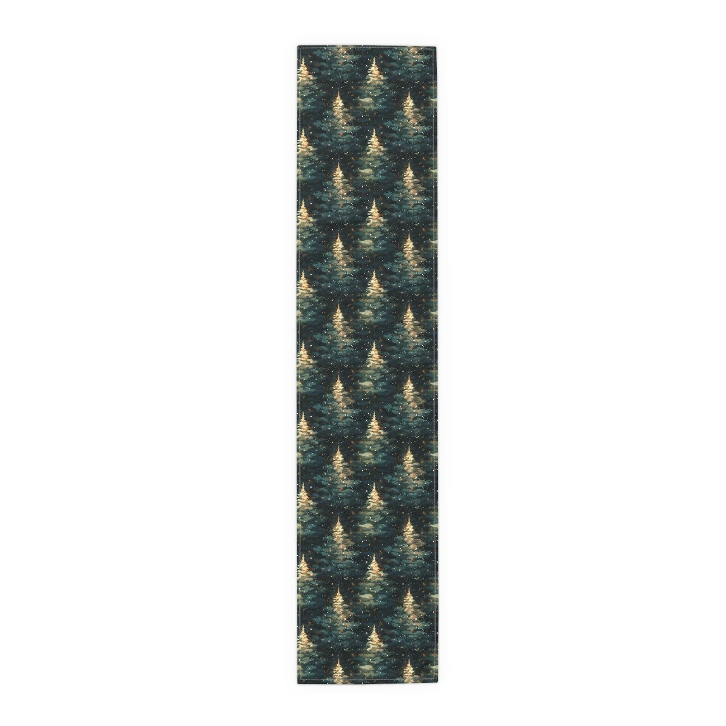 Twinkling Trees Table Runner (Cotton, Poly)