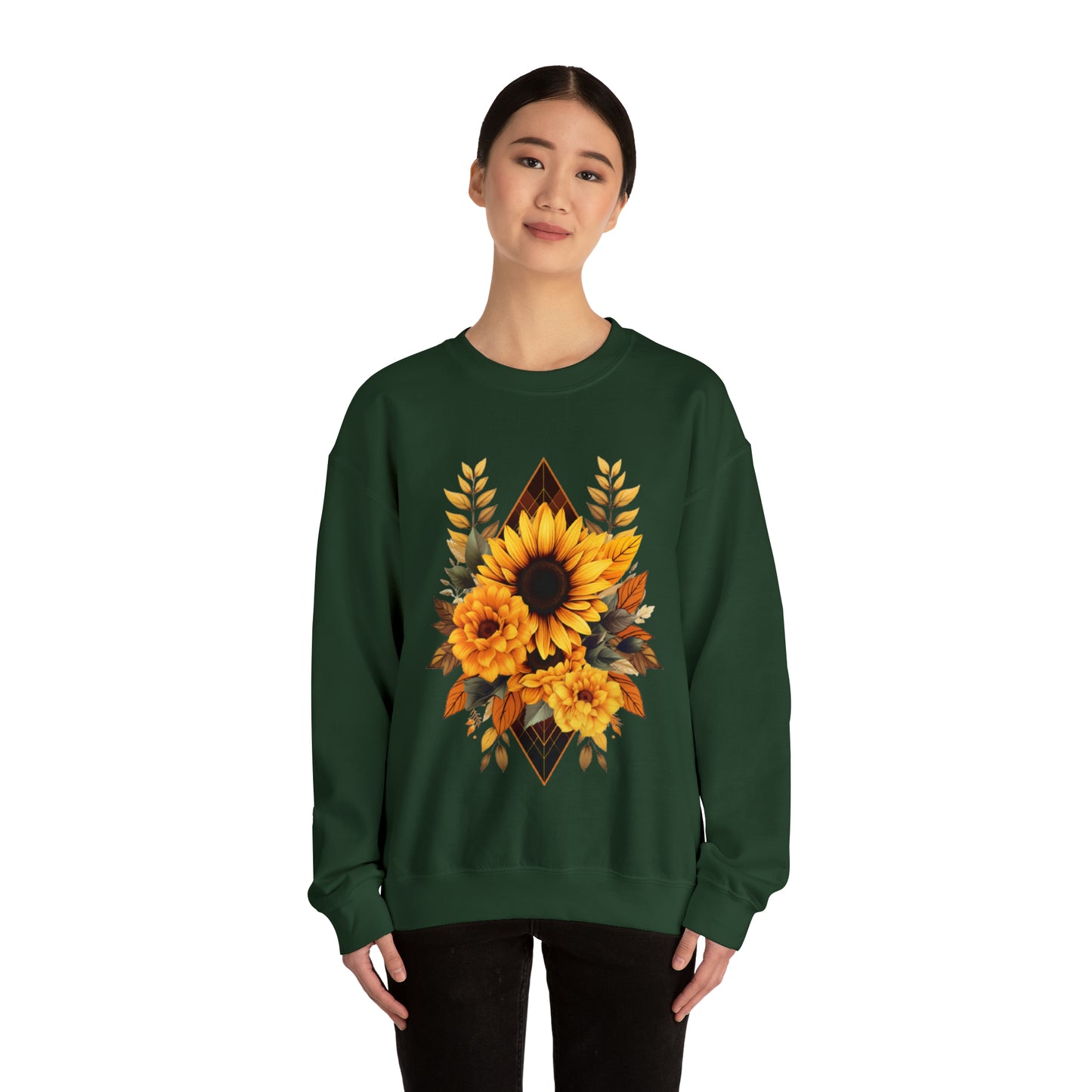 Sunflowers Unisex Heavy Blend™ Crewneck Sweatshirt