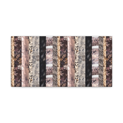 Textured Stripes Canvas Gallery Wrap