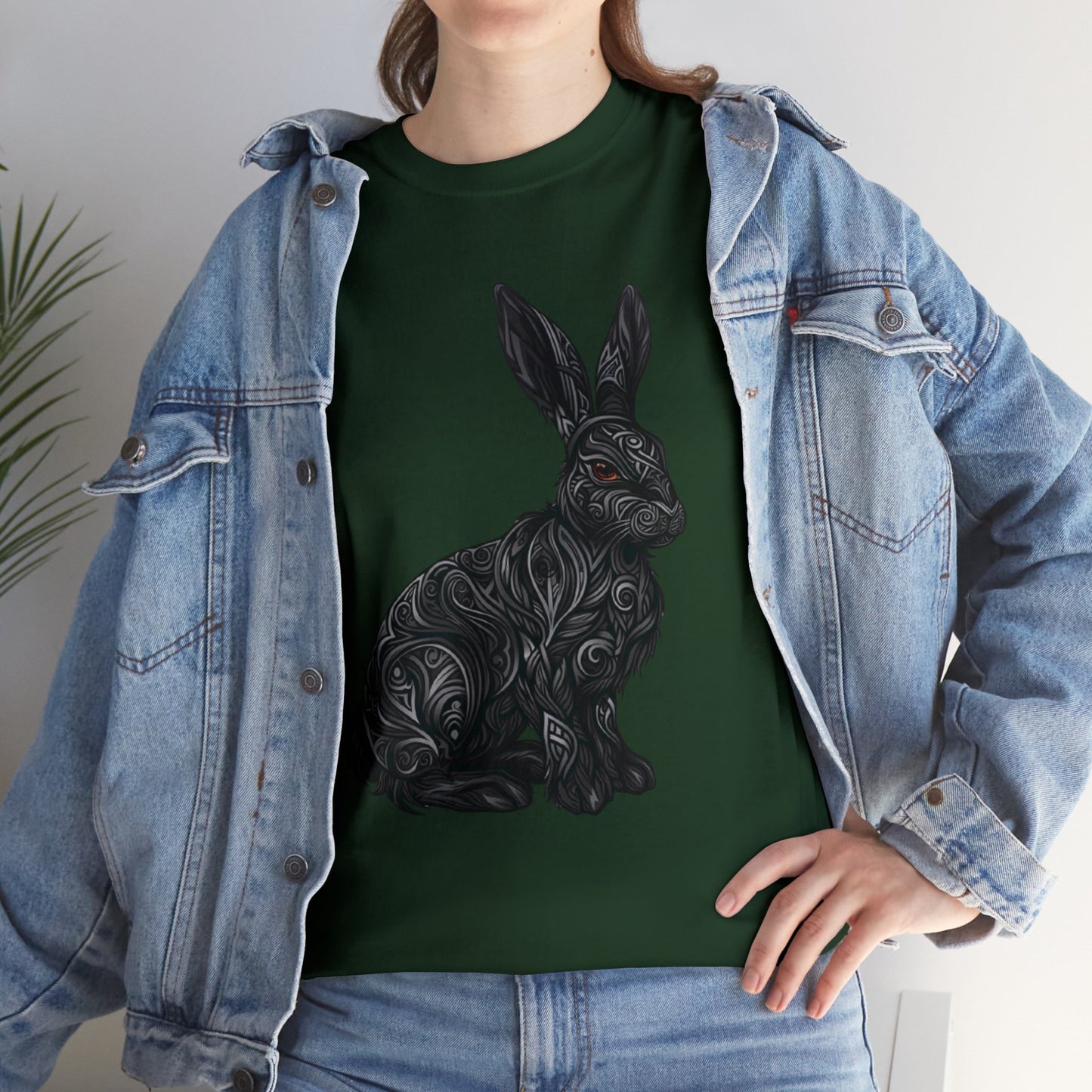 Rabbit Púca Unisex Heavy Cotton Tee