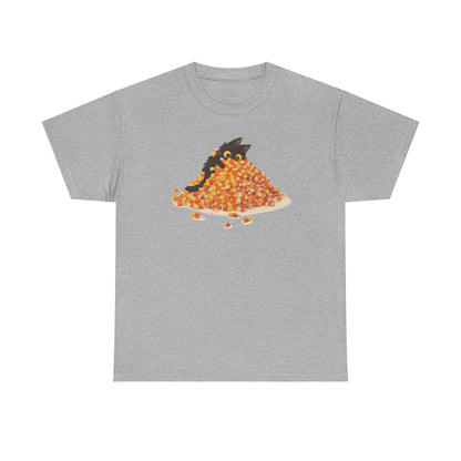 Candy Corn Cat Unisex Heavy Cotton Tee