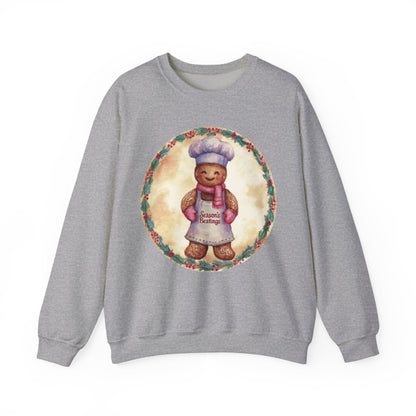 Gingerbread Baker Unisex Heavy Blend™ Crewneck Sweatshirt